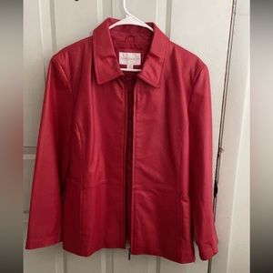 Red Leather Jacket